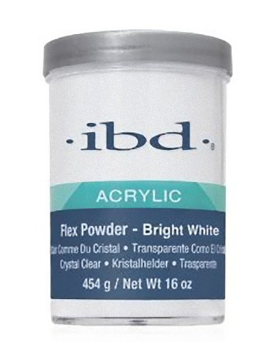 IBD Puder Akrylowy FLEX BRIGHT WHITE 454g / 16 Oz