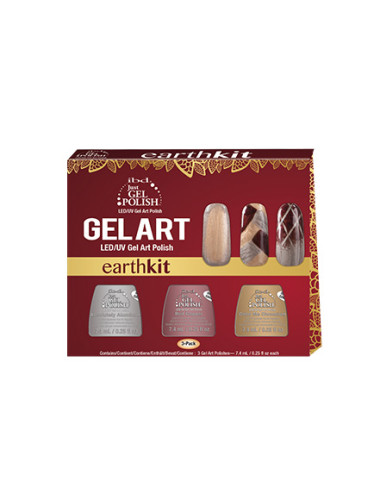 IBD Just Gel Art Kit Earth - 3szt
