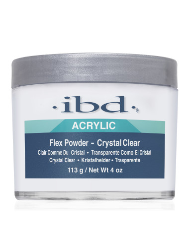 IBD Puder Akrylowy FLEX CRYSTAL CLEAR 113g / 4Oz