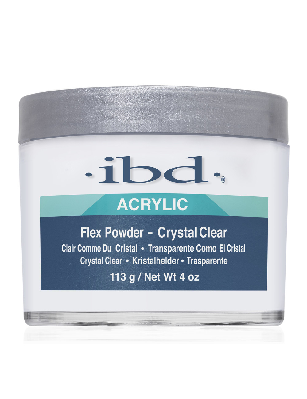 IBD Puder Akrylowy FLEX CRYSTAL CLEAR 113g / 4Oz
