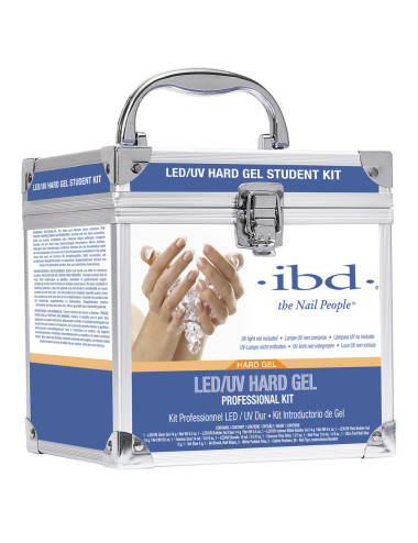 IBD Professional Gel Kit Zestaw LED/UV IBD Kuferek