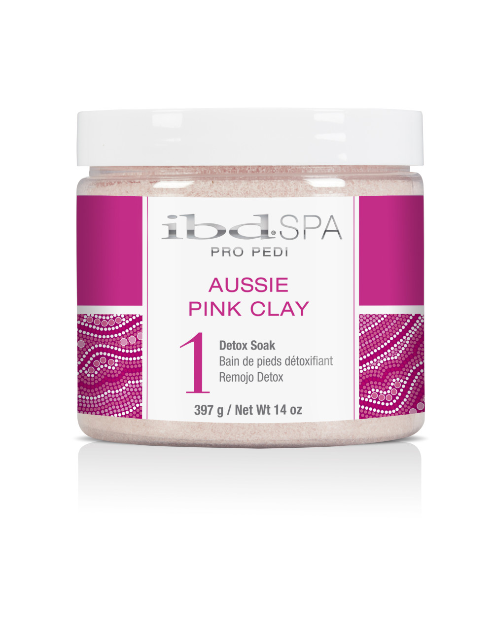 IBD SPA AUSTRALIAN DETOX SOAK AUSSIE PINK CLAY 1  397g