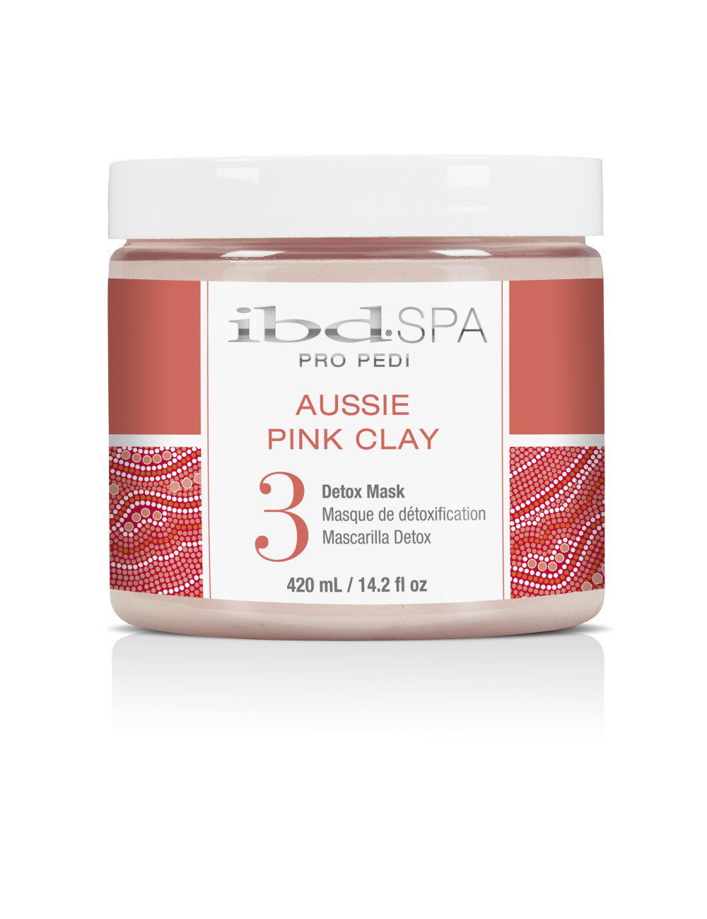 IBD SPA AUSTRALIAN DETOX MASK AUSSIE PINK CLAY 3 420g