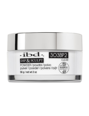 IBD Puder Akrylowy DIP&SCULPT Clear 56g