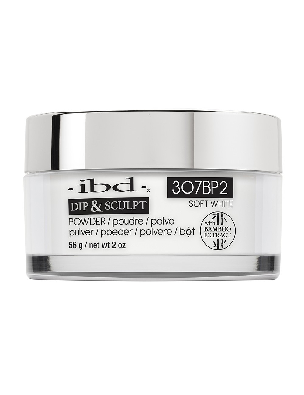 IBD Puder Akrylowy DIP&SCULPT Soft White 56g