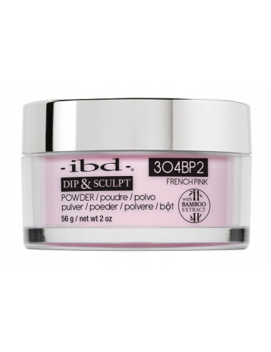 IBD Puder Akrylowy DIP&SCULPT French Pink 56g