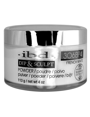 IBD Puder Akrylowy DIP&SCULPT French White 113g