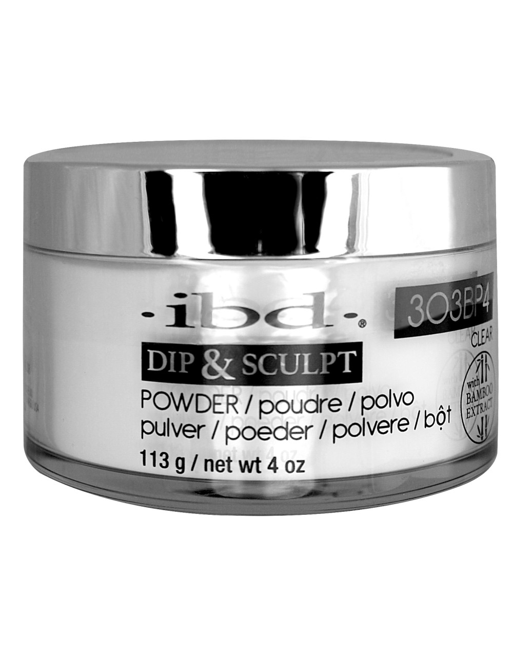 IBD Puder Akrylowy DIP&SCULPT Clear 113g