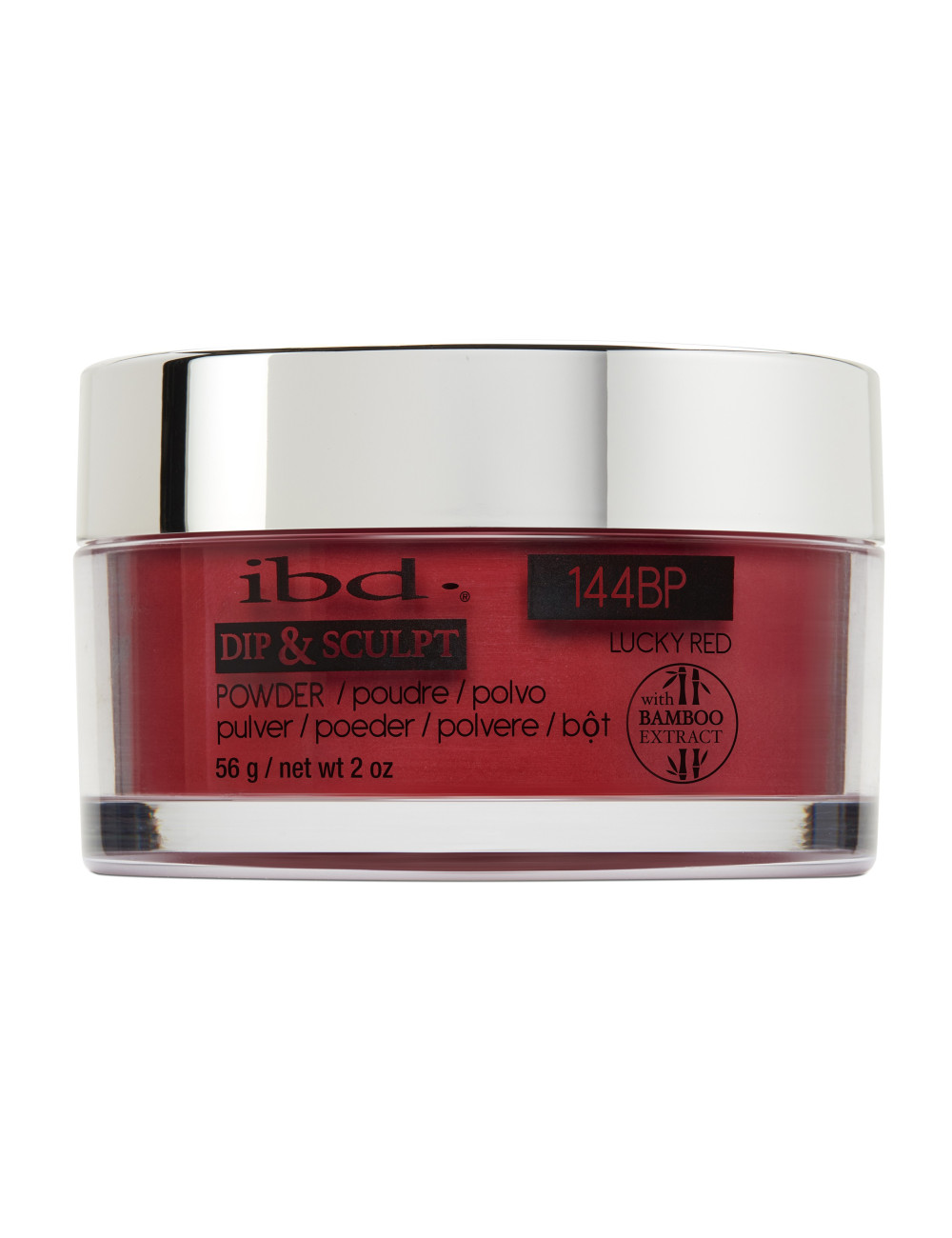 IBD Puder Akrylowy DIP&SCULPT Lucky Red 56g
