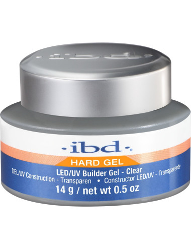 LED/UV IBD Żel IBD Builder Gel Clear 14g LED