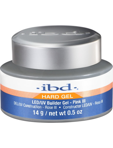 LED/UV IBD Żel IBD Builder Gel Pink III 14g LED