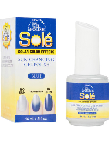 Just Gel IBD SOLE Solar Color Effects BLUE 14 ml