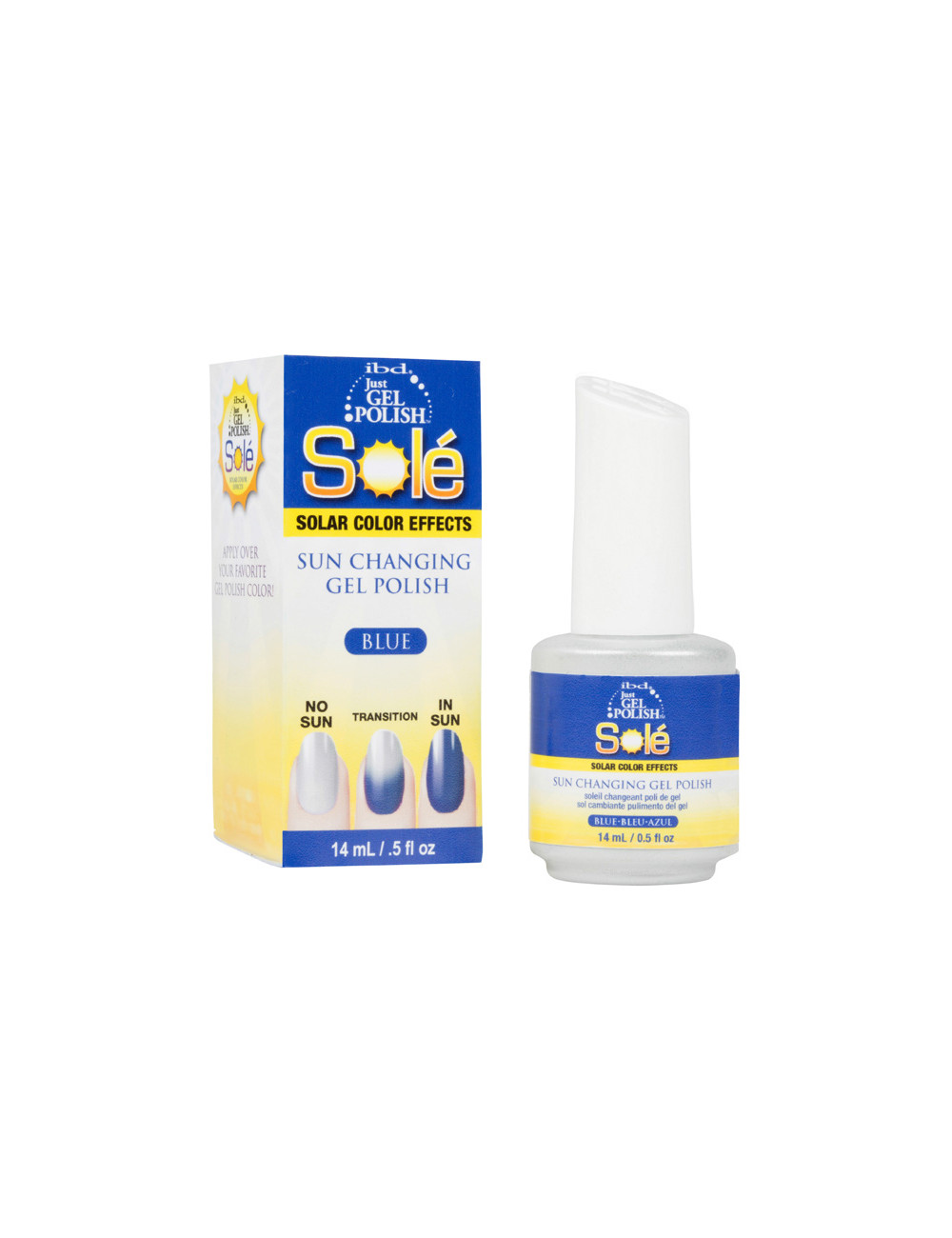 Just Gel IBD SOLE Solar Color Effects BLUE 14 ml